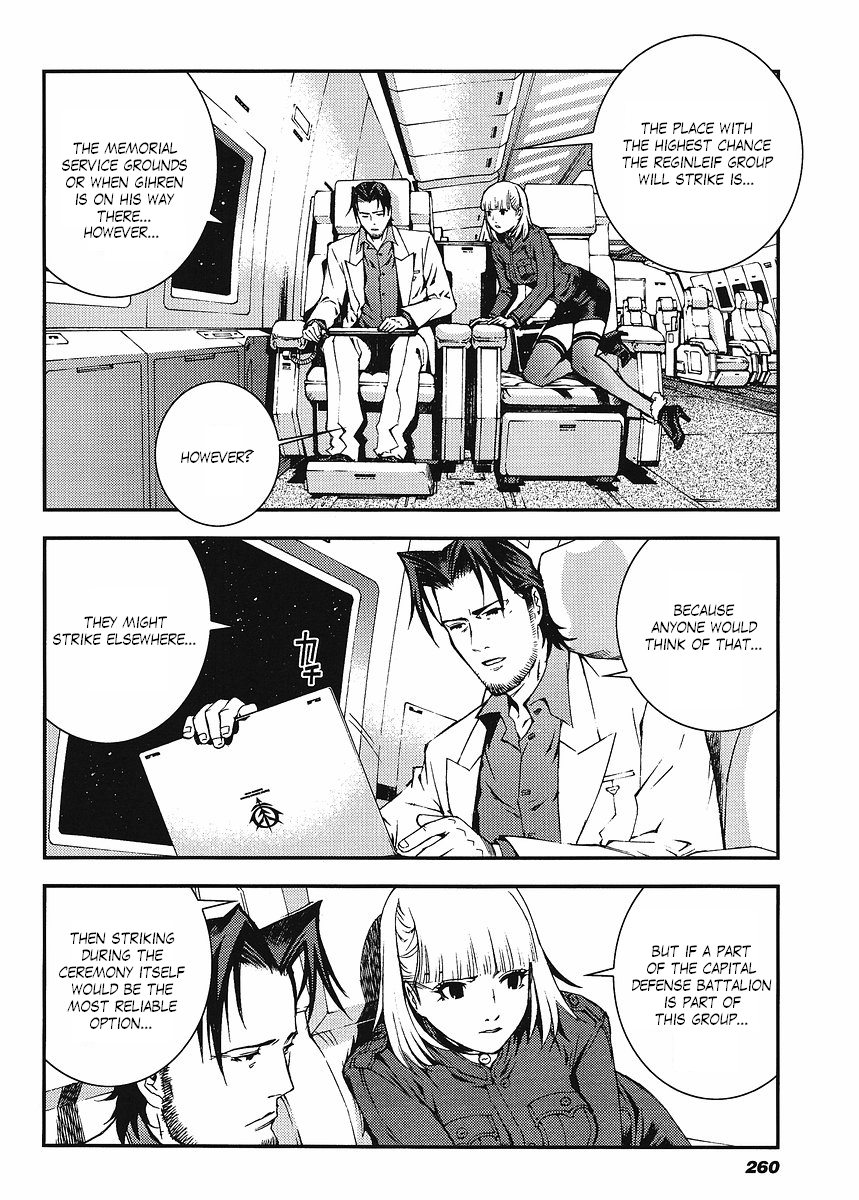 Kidou Senshi Gundam: Giren Ansatsu Keikaku Chapter 21.2 page 8 - Chapter 21 v2 : Investigation Report.21 - The Night Before