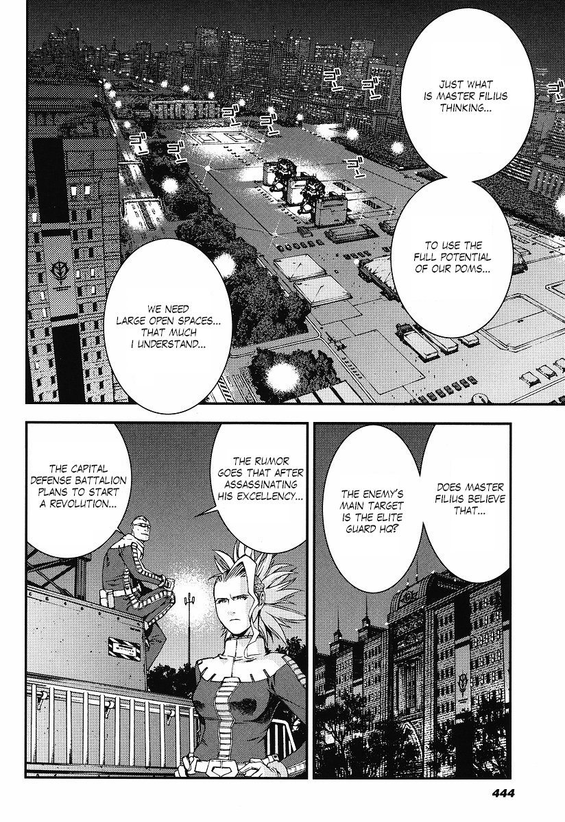 Kidou Senshi Gundam: Giren Ansatsu Keikaku Chapter 22.2 page 6 - Chapter 22 v2 : Investigation Report.22 - Midnight on the 31st