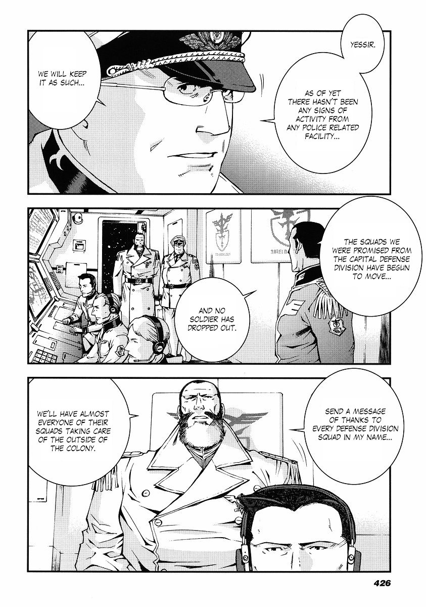 Kidou Senshi Gundam: Giren Ansatsu Keikaku Chapter 23.2 page 14 - Chapter 23 v2 : Investigation Report.23 - Beginning of the End