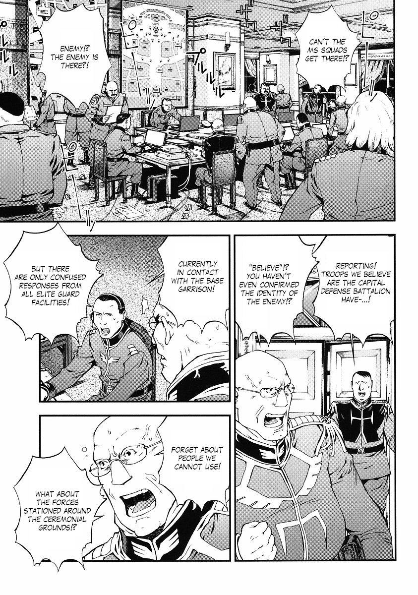 Kidou Senshi Gundam: Giren Ansatsu Keikaku Chapter 23.2 page 17 - Chapter 23 v2 : Investigation Report.23 - Beginning of the End