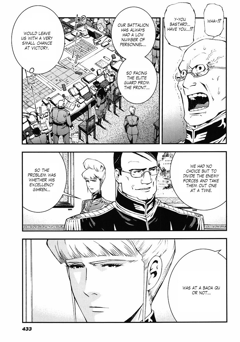 Kidou Senshi Gundam: Giren Ansatsu Keikaku Chapter 23.2 page 21 - Chapter 23 v2 : Investigation Report.23 - Beginning of the End