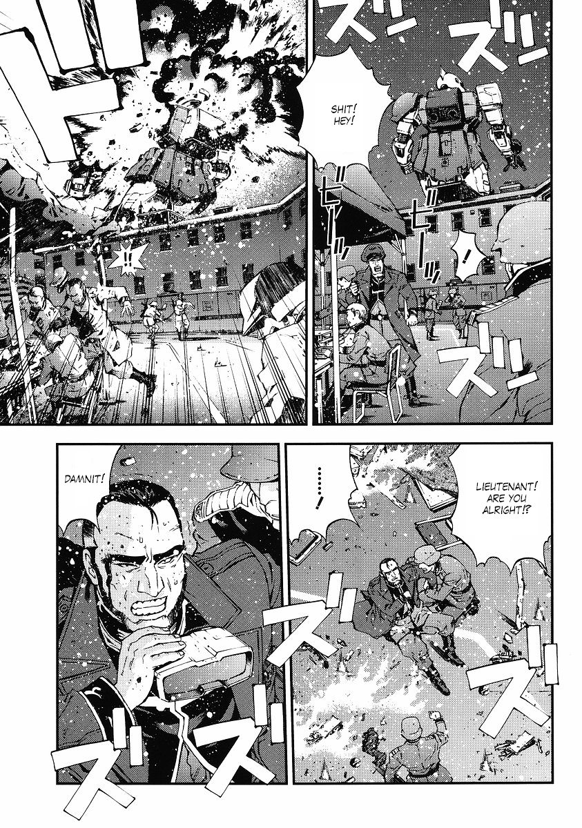 Kidou Senshi Gundam: Giren Ansatsu Keikaku Chapter 23.2 page 3 - Chapter 23 v2 : Investigation Report.23 - Beginning of the End