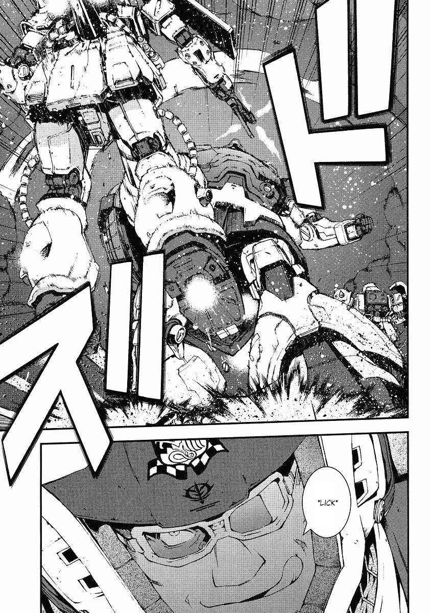 Kidou Senshi Gundam: Giren Ansatsu Keikaku Chapter 24.2 page 11 - Chapter 24 v2 : Investigation Report.24 - War Report.01