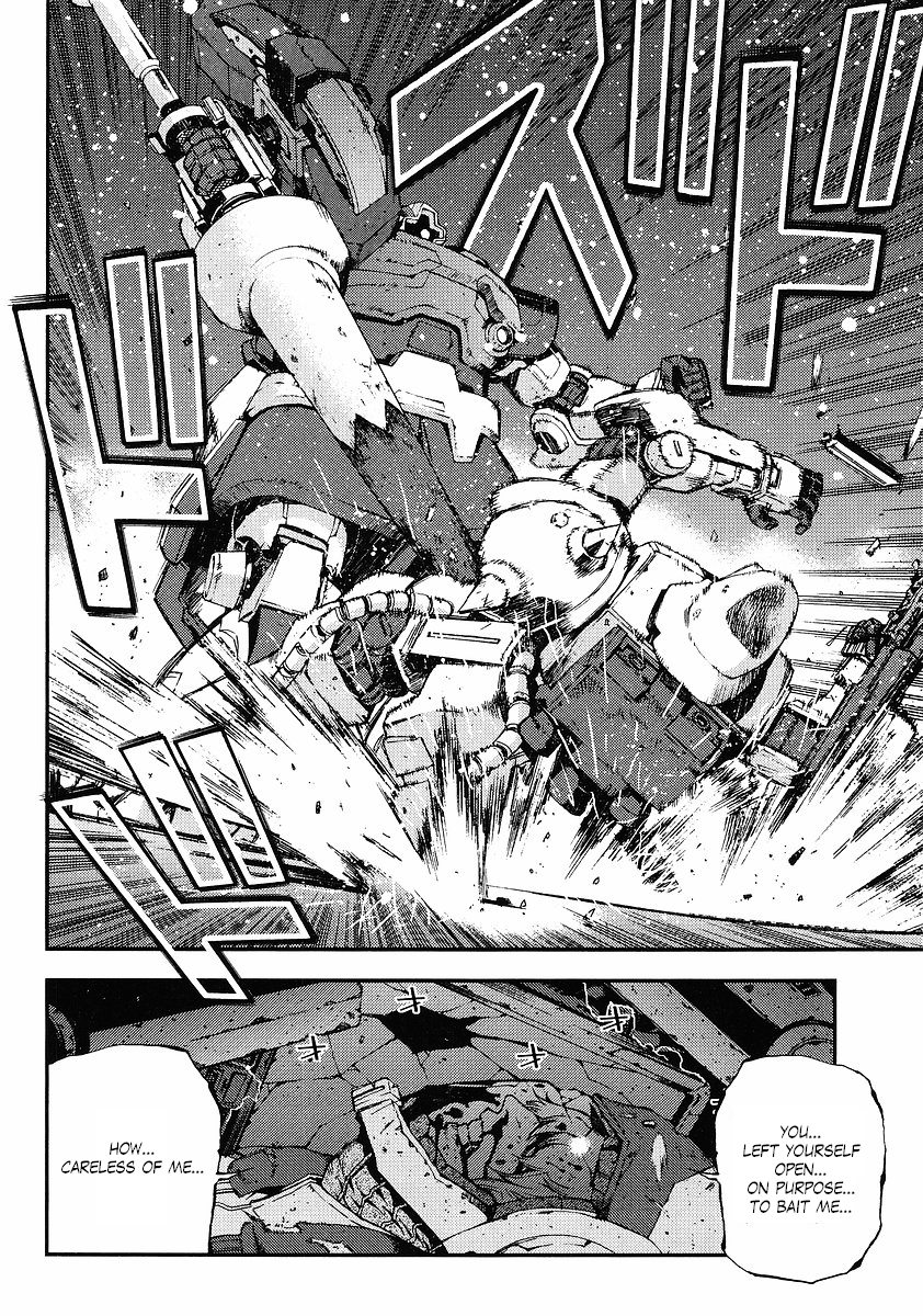 Kidou Senshi Gundam: Giren Ansatsu Keikaku Chapter 24.2 page 14 - Chapter 24 v2 : Investigation Report.24 - War Report.01