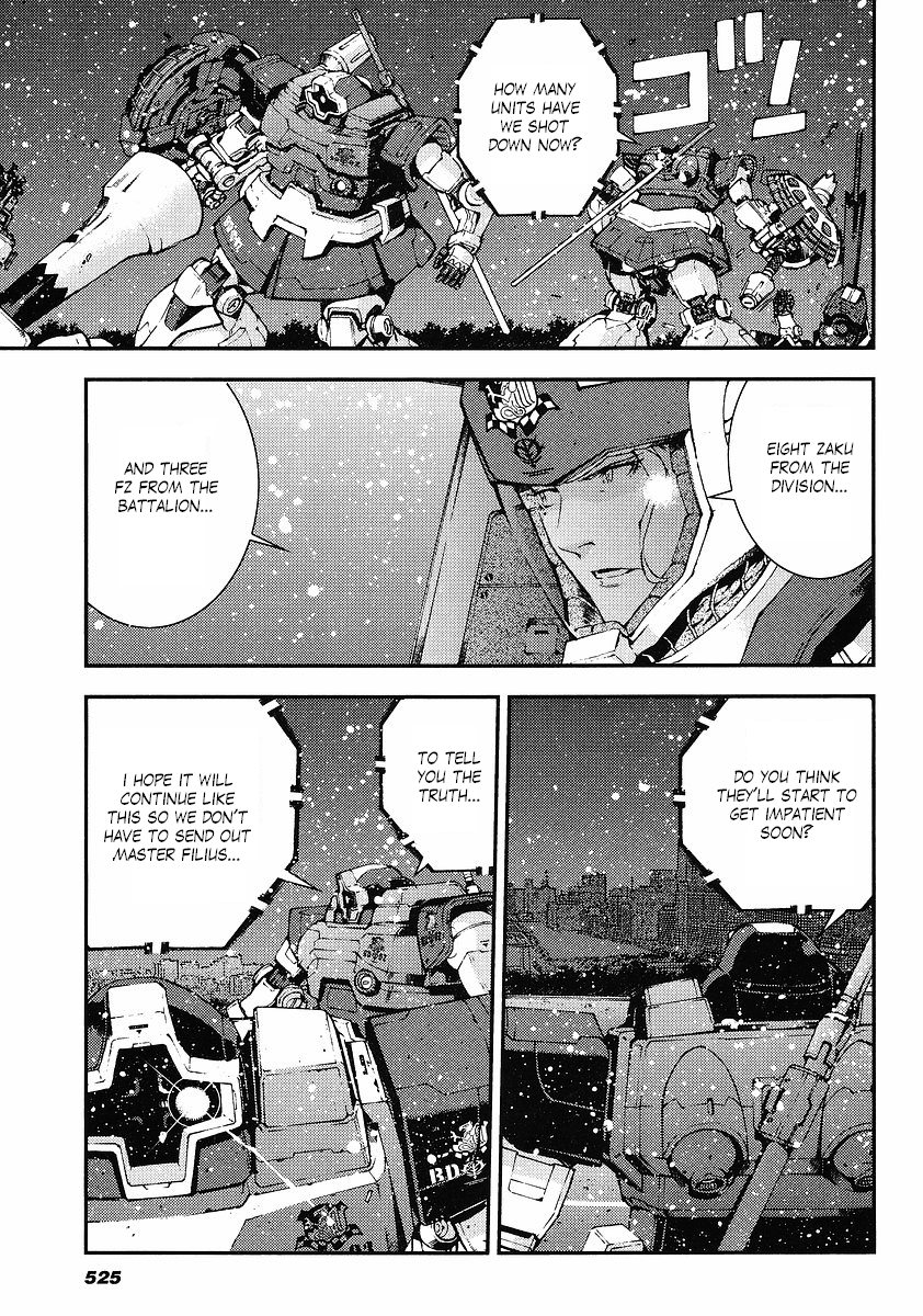 Kidou Senshi Gundam: Giren Ansatsu Keikaku Chapter 24.2 page 15 - Chapter 24 v2 : Investigation Report.24 - War Report.01