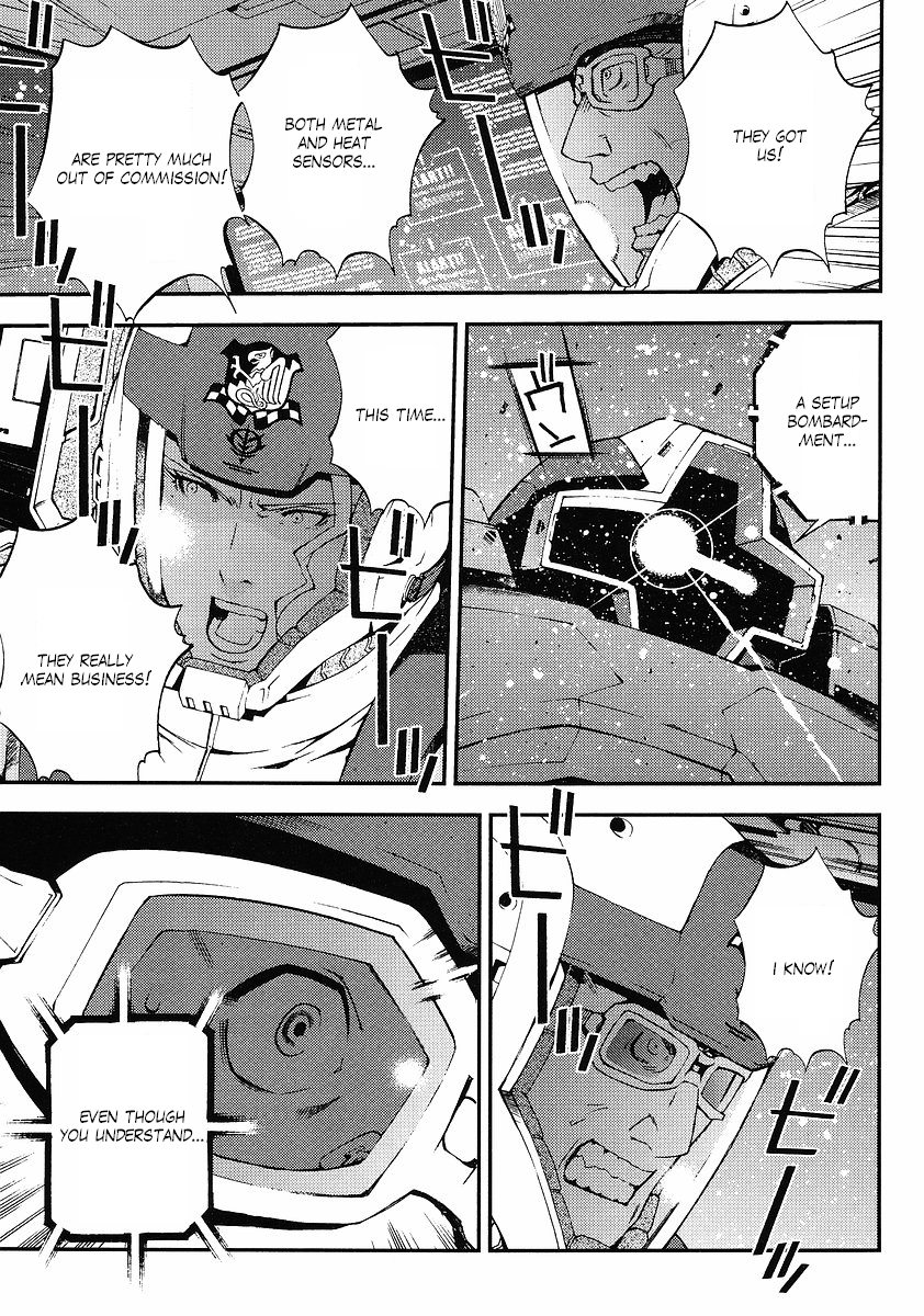 Kidou Senshi Gundam: Giren Ansatsu Keikaku Chapter 24.2 page 27 - Chapter 24 v2 : Investigation Report.24 - War Report.01