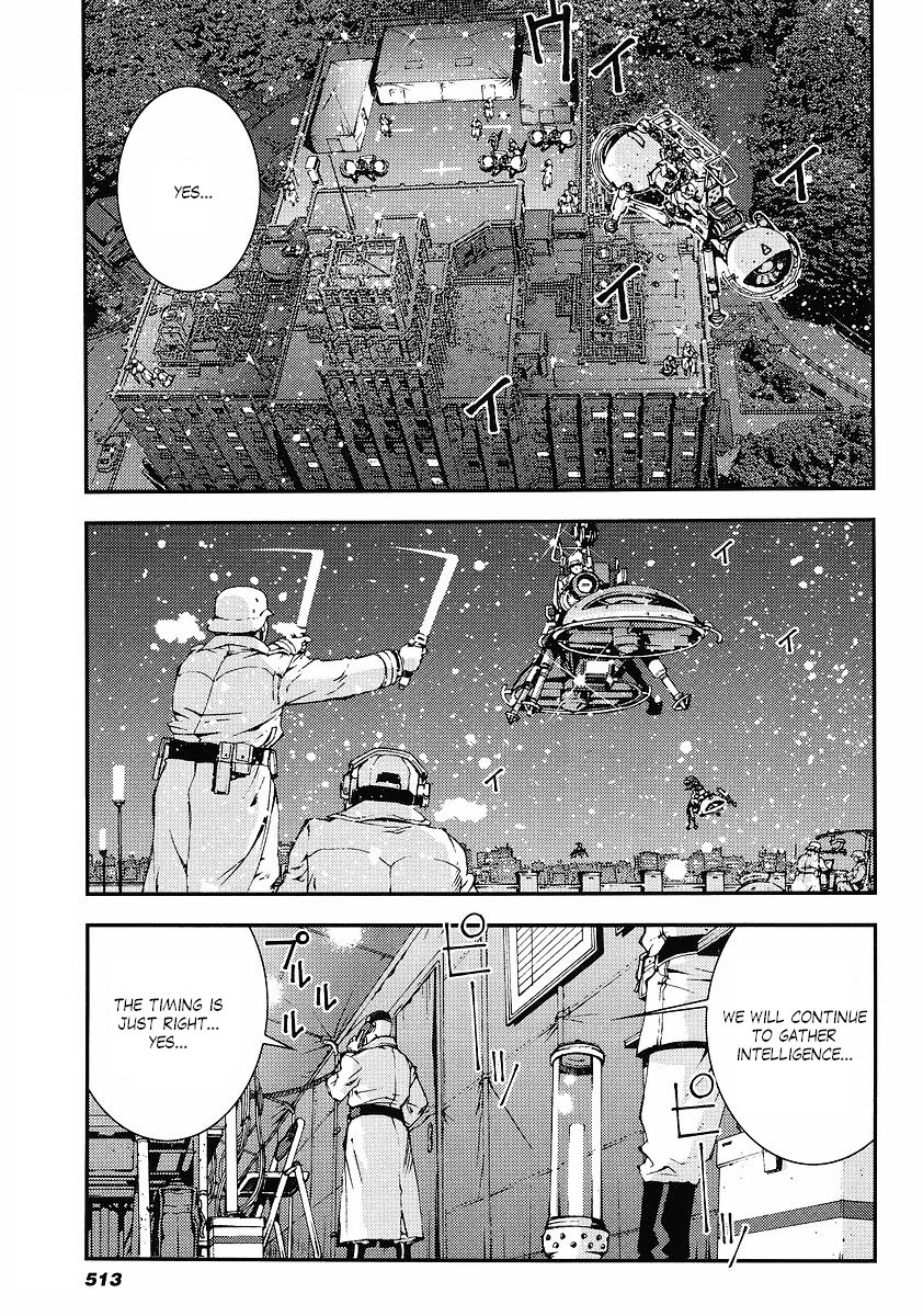 Kidou Senshi Gundam: Giren Ansatsu Keikaku Chapter 24.2 page 3 - Chapter 24 v2 : Investigation Report.24 - War Report.01