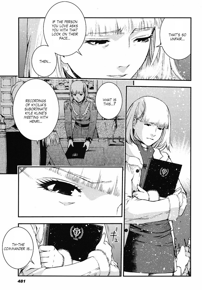 Kidou Senshi Gundam: Giren Ansatsu Keikaku Chapter 26.2 page 11 - Chapter 26 v2 : Investigation Report.26 - Confession