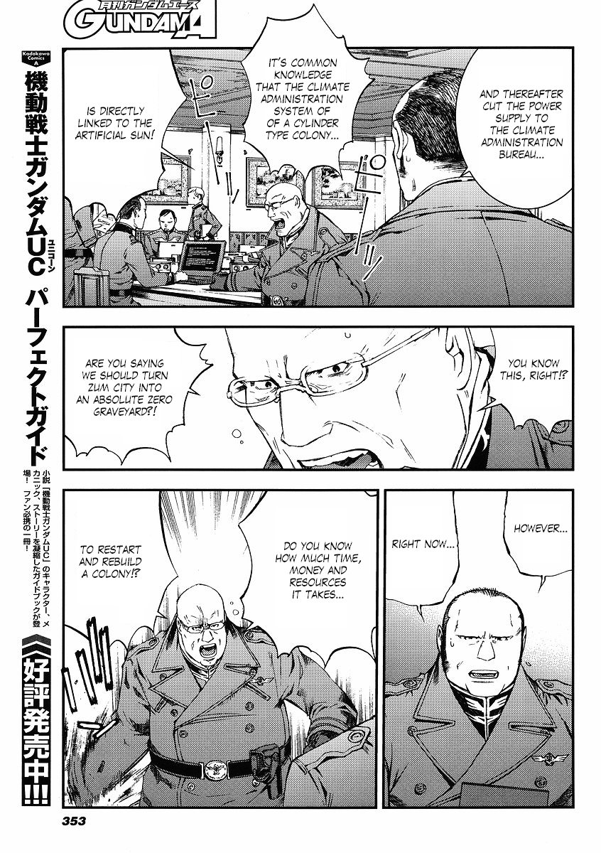 Kidou Senshi Gundam: Giren Ansatsu Keikaku Chapter 27.2 page 19 - Chapter 27 v2 : Investigation Report.27 - A Country of Ice