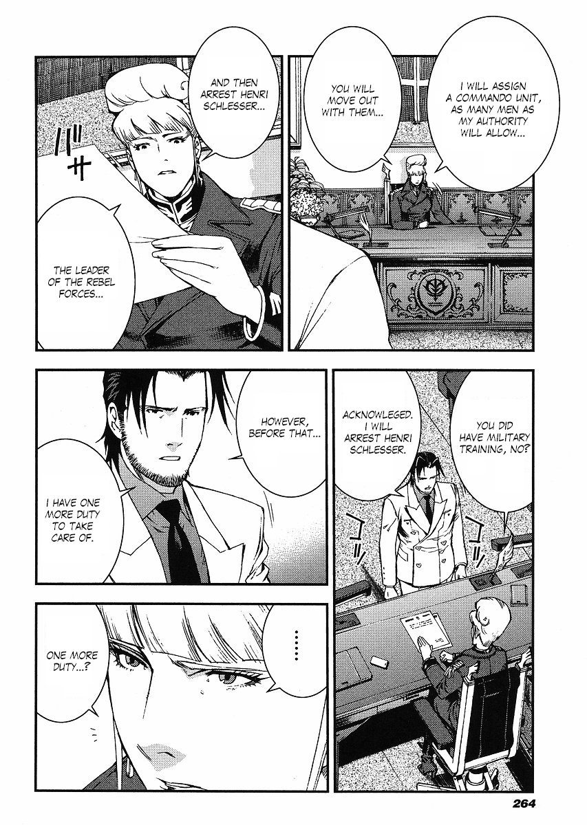 Kidou Senshi Gundam: Giren Ansatsu Keikaku Chapter 29.2 page 12 - Chapter 29 v2 : Investigation Report.29 - A Sudden Change