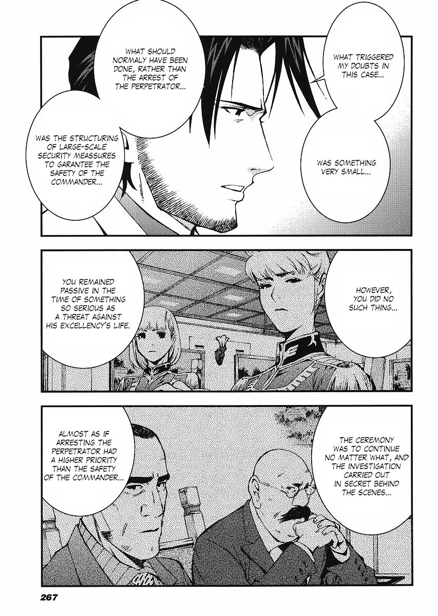 Kidou Senshi Gundam: Giren Ansatsu Keikaku Chapter 29.2 page 15 - Chapter 29 v2 : Investigation Report.29 - A Sudden Change