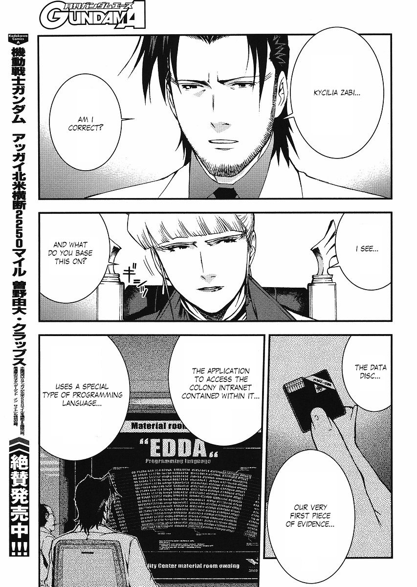 Kidou Senshi Gundam: Giren Ansatsu Keikaku Chapter 29.2 page 19 - Chapter 29 v2 : Investigation Report.29 - A Sudden Change