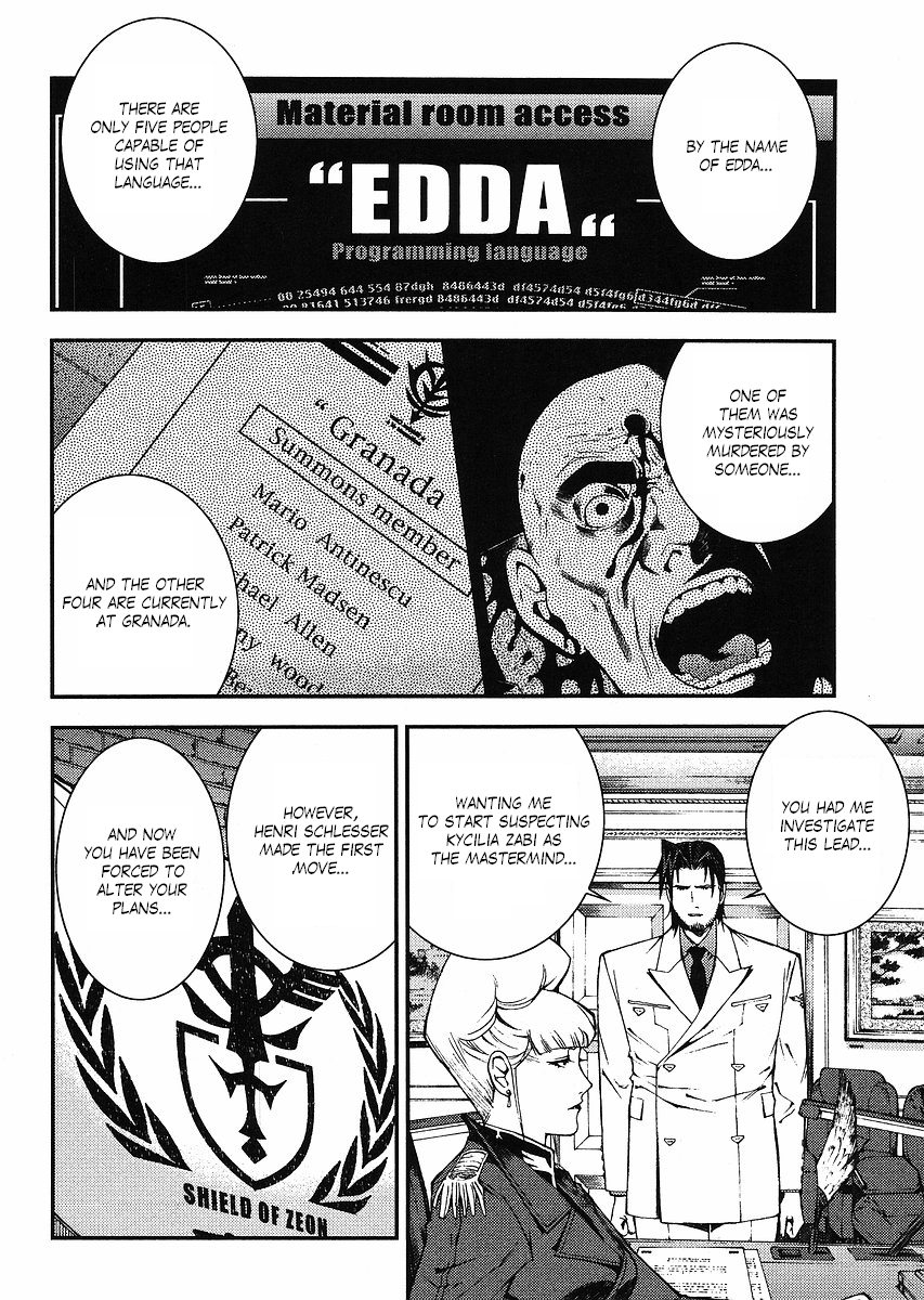 Kidou Senshi Gundam: Giren Ansatsu Keikaku Chapter 29.2 page 20 - Chapter 29 v2 : Investigation Report.29 - A Sudden Change