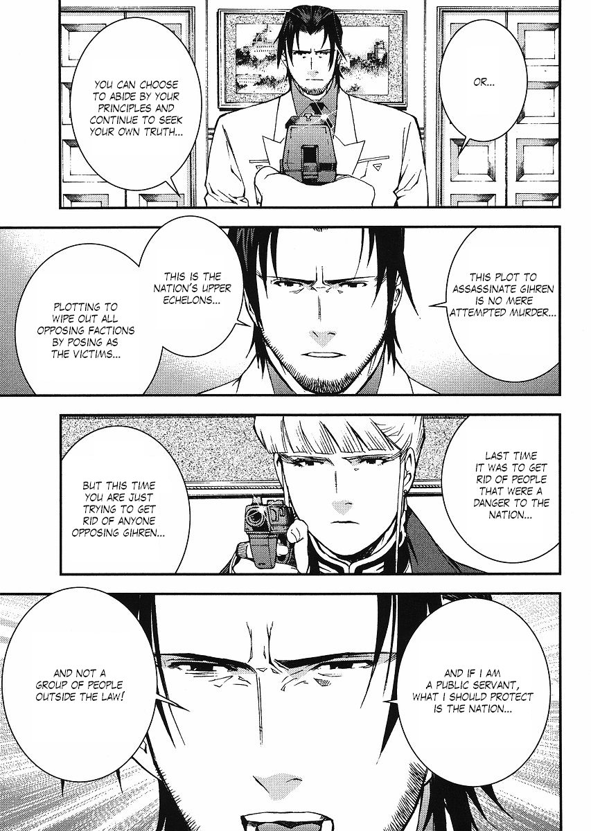 Kidou Senshi Gundam: Giren Ansatsu Keikaku Chapter 29.2 page 25 - Chapter 29 v2 : Investigation Report.29 - A Sudden Change