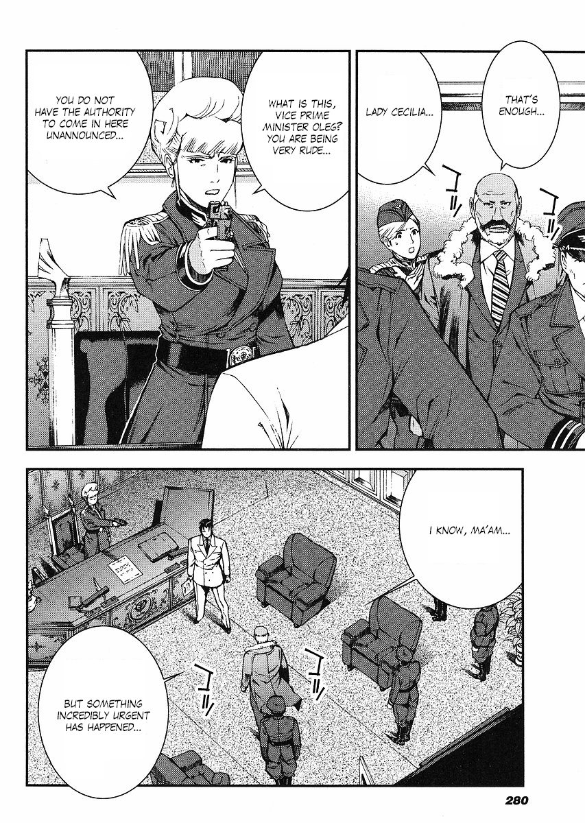 Kidou Senshi Gundam: Giren Ansatsu Keikaku Chapter 29.2 page 28 - Chapter 29 v2 : Investigation Report.29 - A Sudden Change