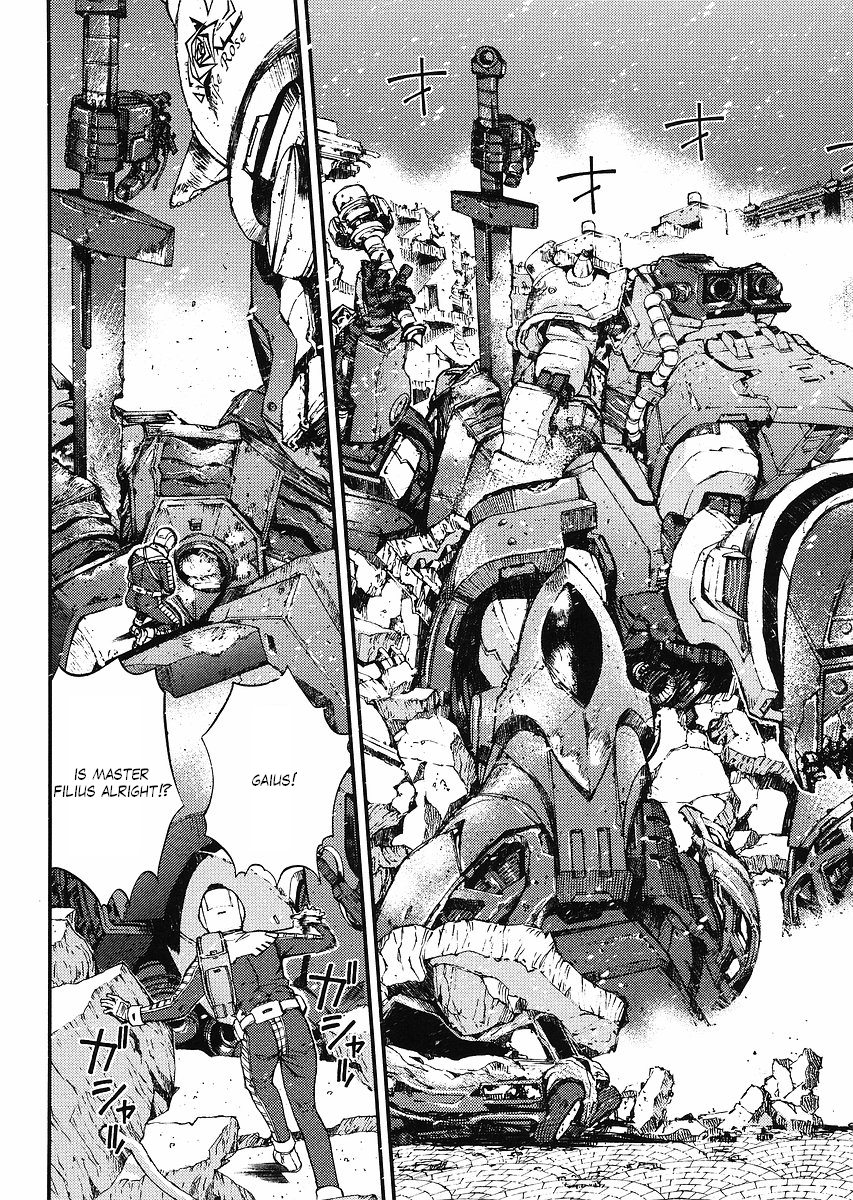 Kidou Senshi Gundam: Giren Ansatsu Keikaku Chapter 29.2 page 6 - Chapter 29 v2 : Investigation Report.29 - A Sudden Change