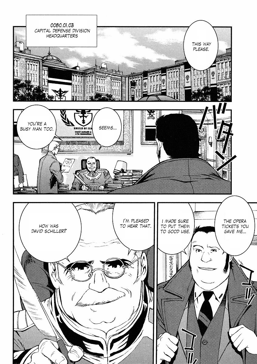 Kidou Senshi Gundam: Giren Ansatsu Keikaku Chapter 30.2 page 12 - Chapter 30 v2 : Investigation Report.30 - The Plot to Assassinate Gihren [End]