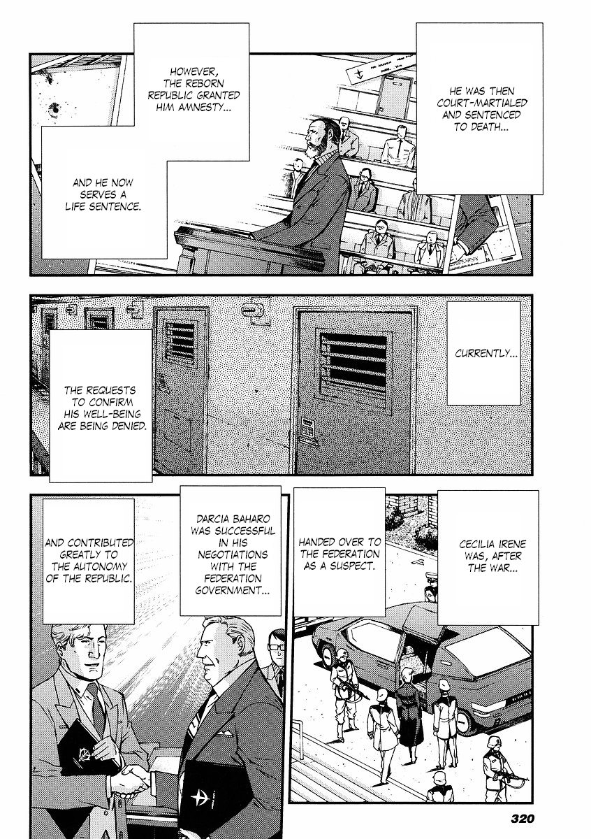 Kidou Senshi Gundam: Giren Ansatsu Keikaku Chapter 30.2 page 34 - Chapter 30 v2 : Investigation Report.30 - The Plot to Assassinate Gihren [End]