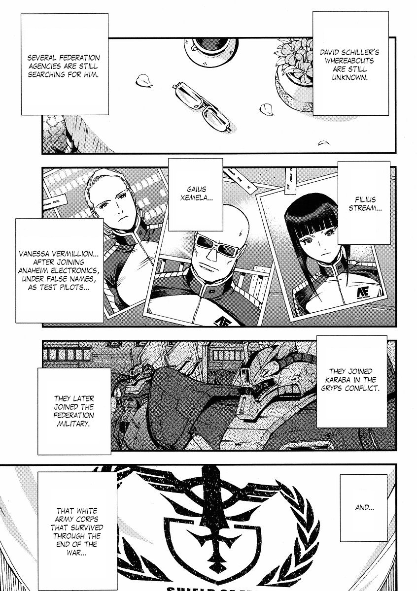 Kidou Senshi Gundam: Giren Ansatsu Keikaku Chapter 30.2 page 35 - Chapter 30 v2 : Investigation Report.30 - The Plot to Assassinate Gihren [End]
