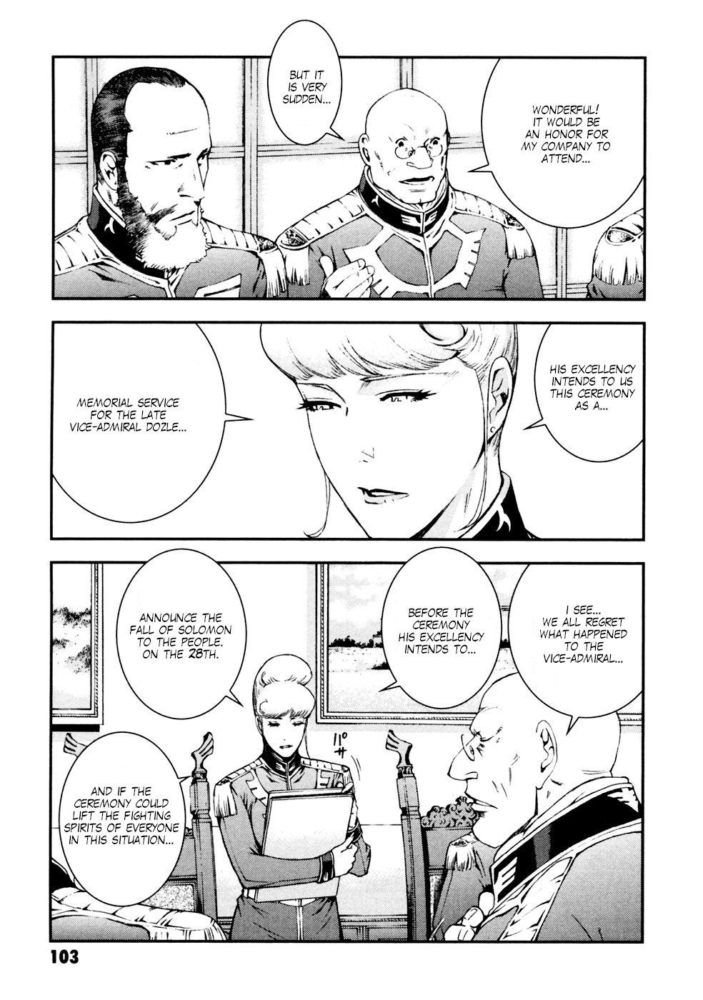 Kidou Senshi Gundam: Giren Ansatsu Keikaku Chapter 4.2 page 19 - Chapter 4 v2 : Investigation Report.04 - Report from Judgment Part 1