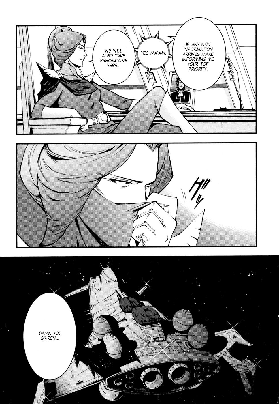 Kidou Senshi Gundam: Giren Ansatsu Keikaku Chapter 5 page 11 - Chapter 5: David Schiller