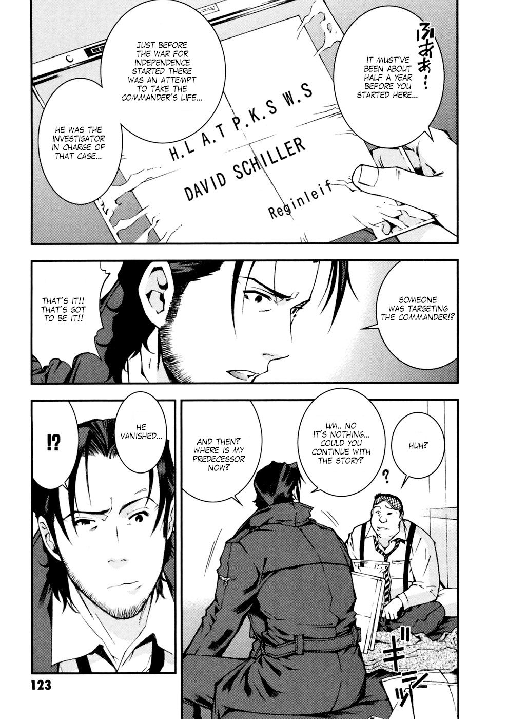 Kidou Senshi Gundam: Giren Ansatsu Keikaku Chapter 5 page 13 - Chapter 5: David Schiller