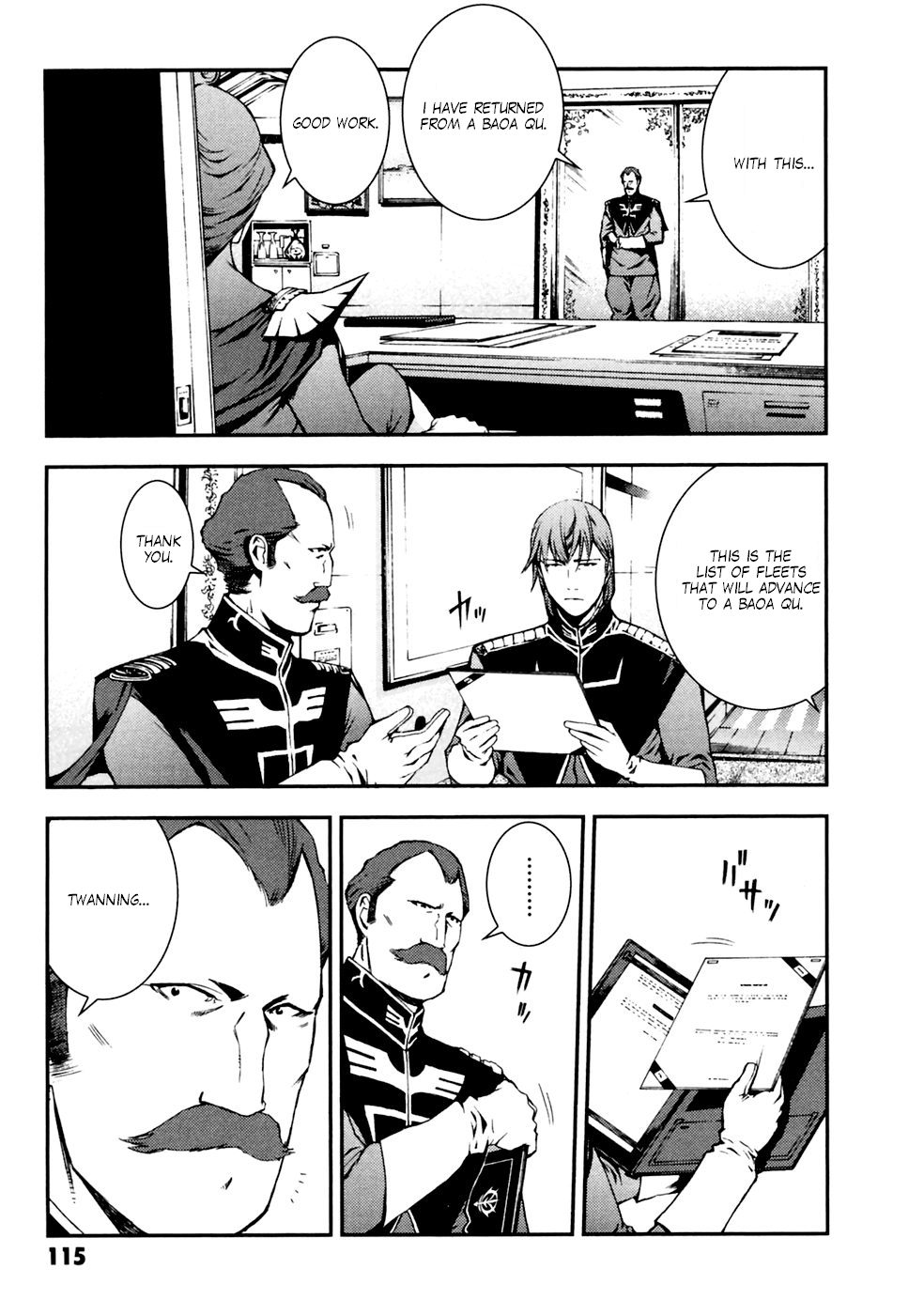 Kidou Senshi Gundam: Giren Ansatsu Keikaku Chapter 5 page 5 - Chapter 5: David Schiller
