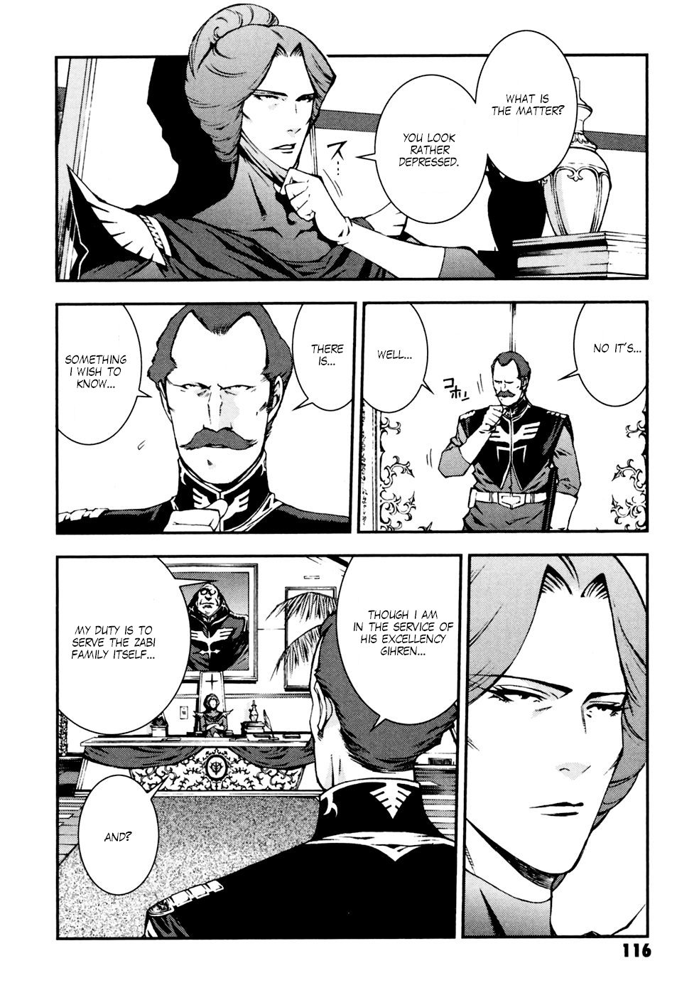 Kidou Senshi Gundam: Giren Ansatsu Keikaku Chapter 5 page 6 - Chapter 5: David Schiller
