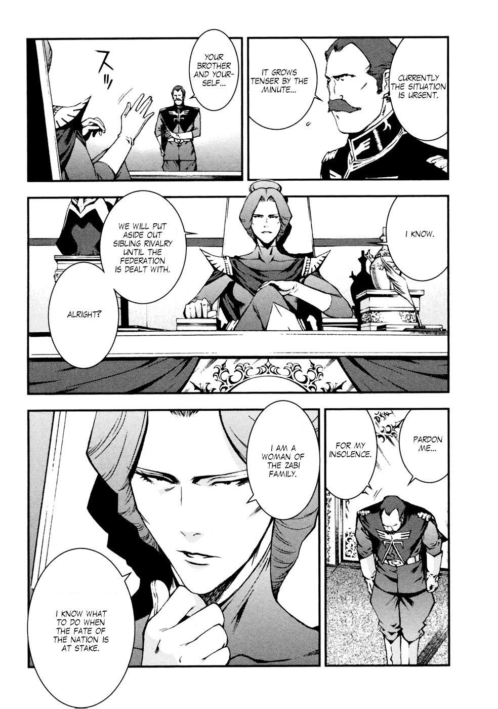 Kidou Senshi Gundam: Giren Ansatsu Keikaku Chapter 5 page 7 - Chapter 5: David Schiller