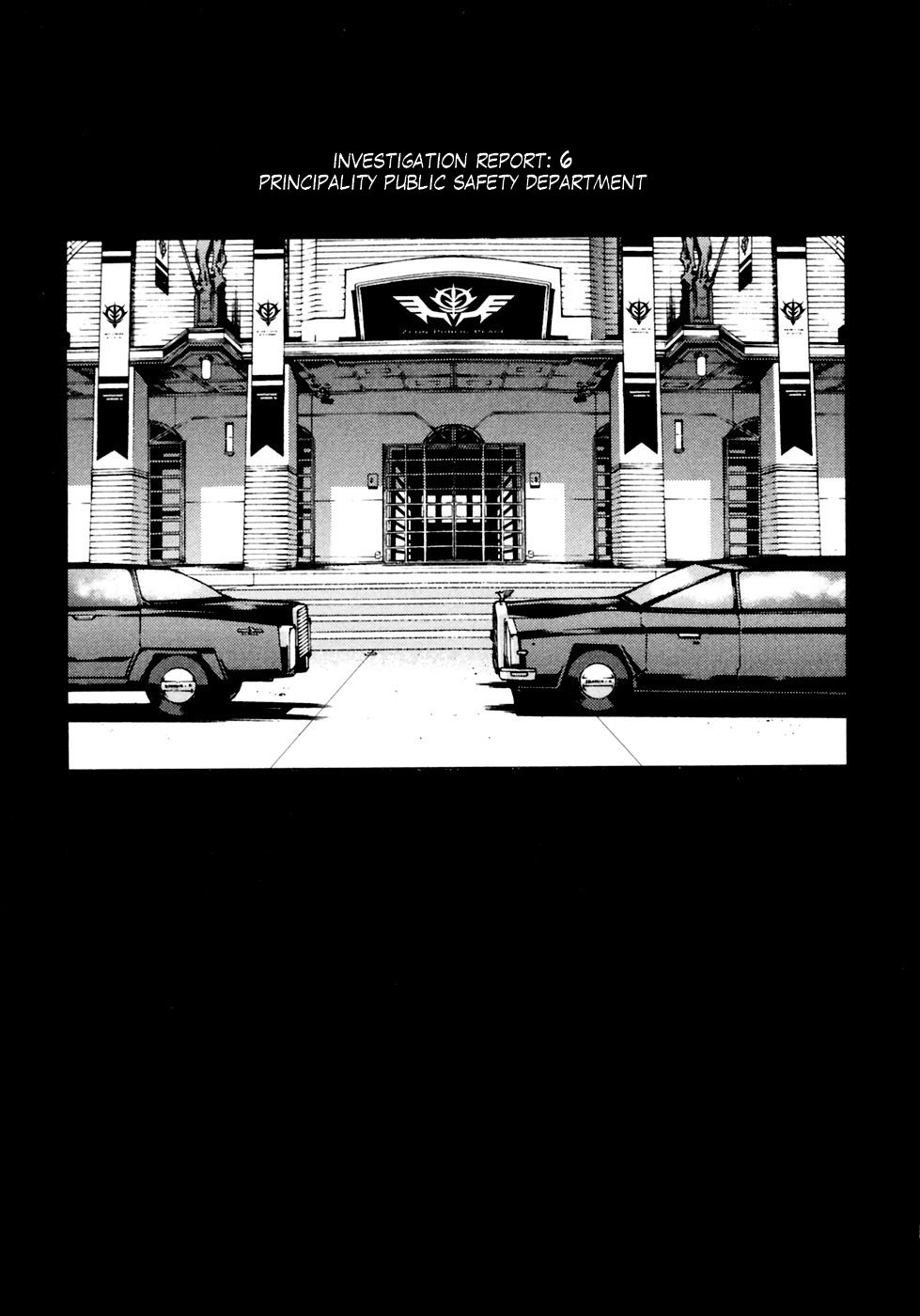Kidou Senshi Gundam: Giren Ansatsu Keikaku Chapter 6 page 1 - Chapter 6: Principality Public Security