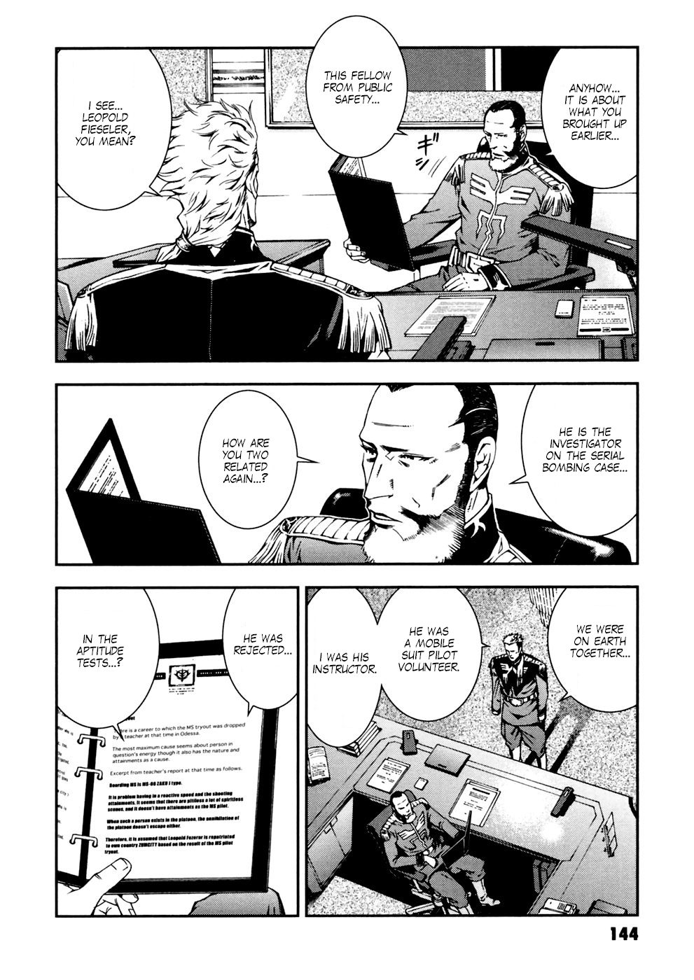 Kidou Senshi Gundam: Giren Ansatsu Keikaku Chapter 6 page 4 - Chapter 6: Principality Public Security