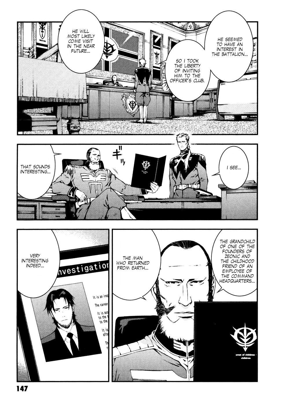 Kidou Senshi Gundam: Giren Ansatsu Keikaku Chapter 6 page 7 - Chapter 6: Principality Public Security