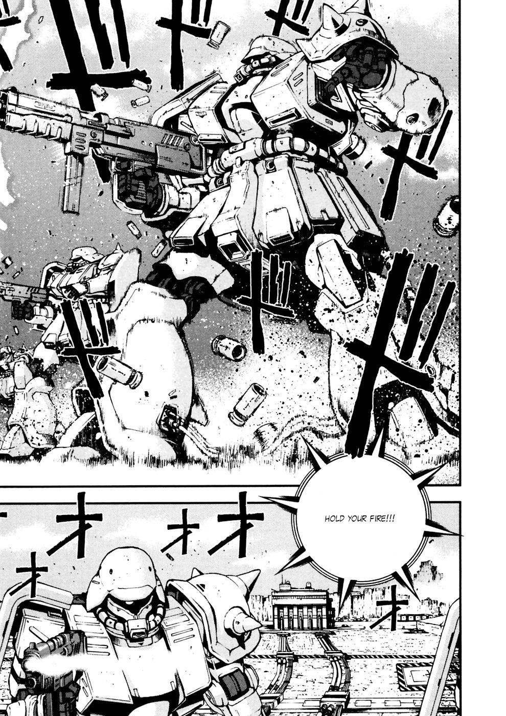 Kidou Senshi Gundam: Giren Ansatsu Keikaku Chapter 7 page 19 - Chapter 7: Attempted Assassination of the Supreme Commander Report