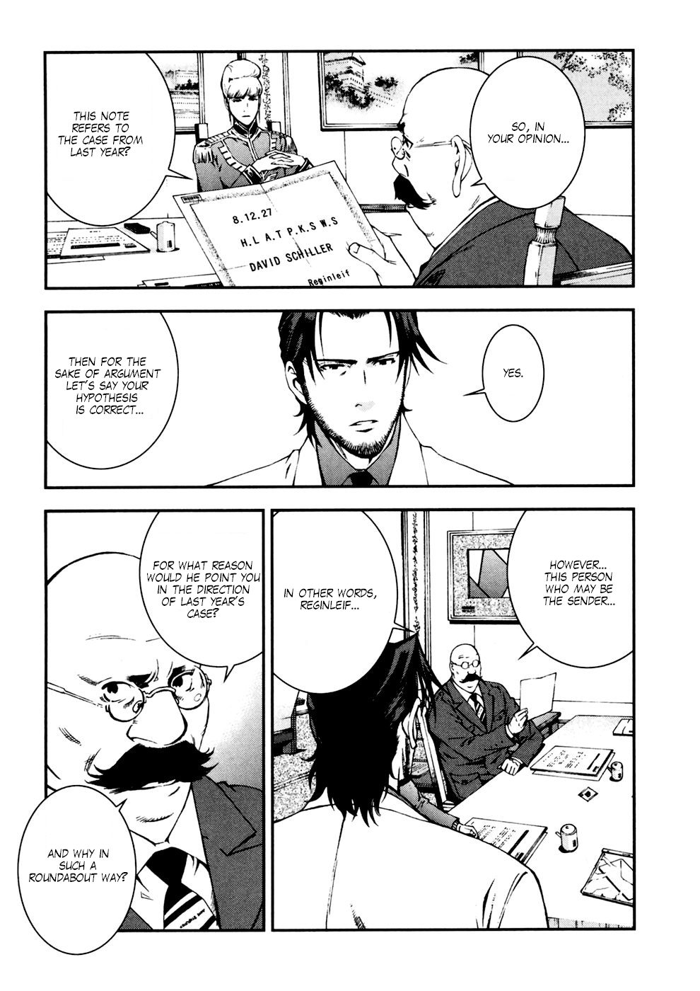 Kidou Senshi Gundam: Giren Ansatsu Keikaku Chapter 7 page 7 - Chapter 7: Attempted Assassination of the Supreme Commander Report