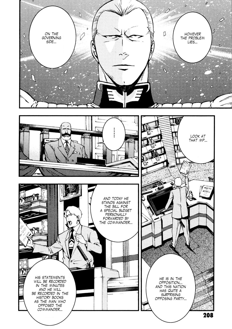 Kidou Senshi Gundam: Giren Ansatsu Keikaku Chapter 8 page 14 - Chapter 8: The Darkness of a Nation