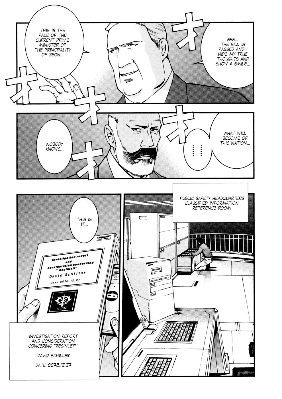 Kidou Senshi Gundam: Giren Ansatsu Keikaku Chapter 8 page 17 - Chapter 8: The Darkness of a Nation