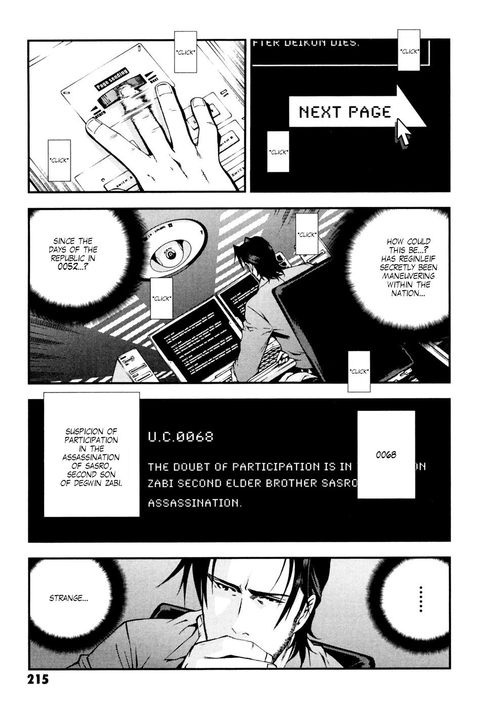 Kidou Senshi Gundam: Giren Ansatsu Keikaku Chapter 8 page 21 - Chapter 8: The Darkness of a Nation