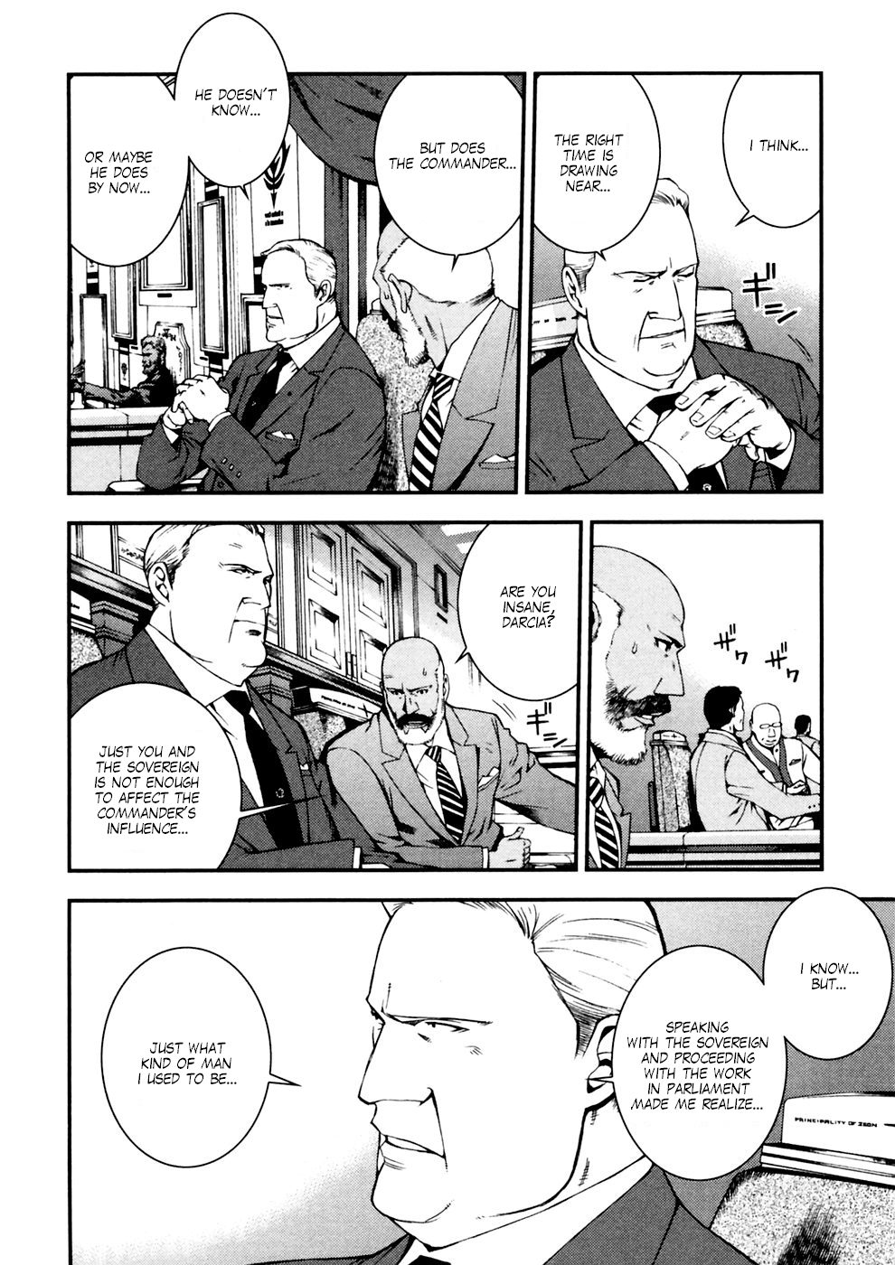Kidou Senshi Gundam: Giren Ansatsu Keikaku Chapter 8 page 8 - Chapter 8: The Darkness of a Nation