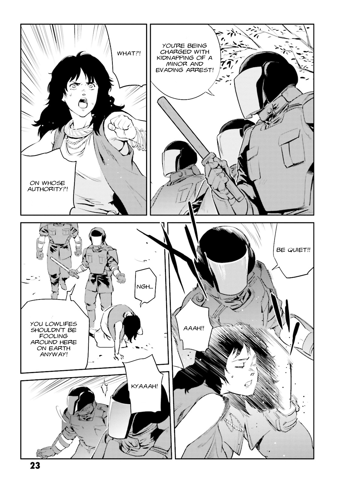 Kidou Senshi Gundam Gyakushuu no Char - Beltorchika Children Chapter 1 page 22 - Chapter 1: Prologue