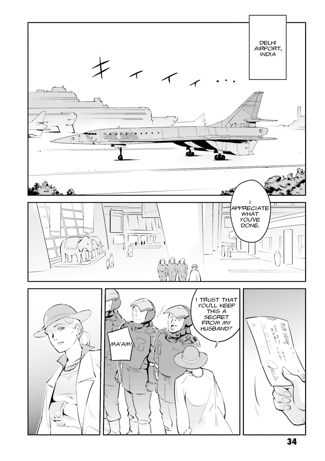 Kidou Senshi Gundam Gyakushuu no Char - Beltorchika Children Chapter 1 page 33 - Chapter 1: Prologue