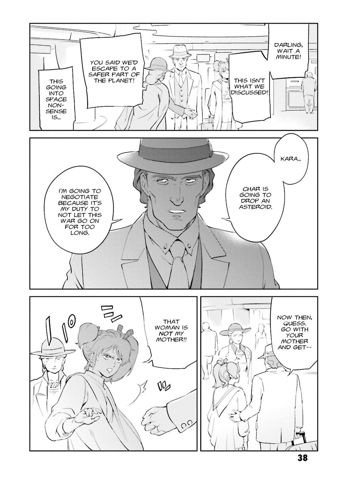 Kidou Senshi Gundam Gyakushuu no Char - Beltorchika Children Chapter 1 page 37 - Chapter 1: Prologue