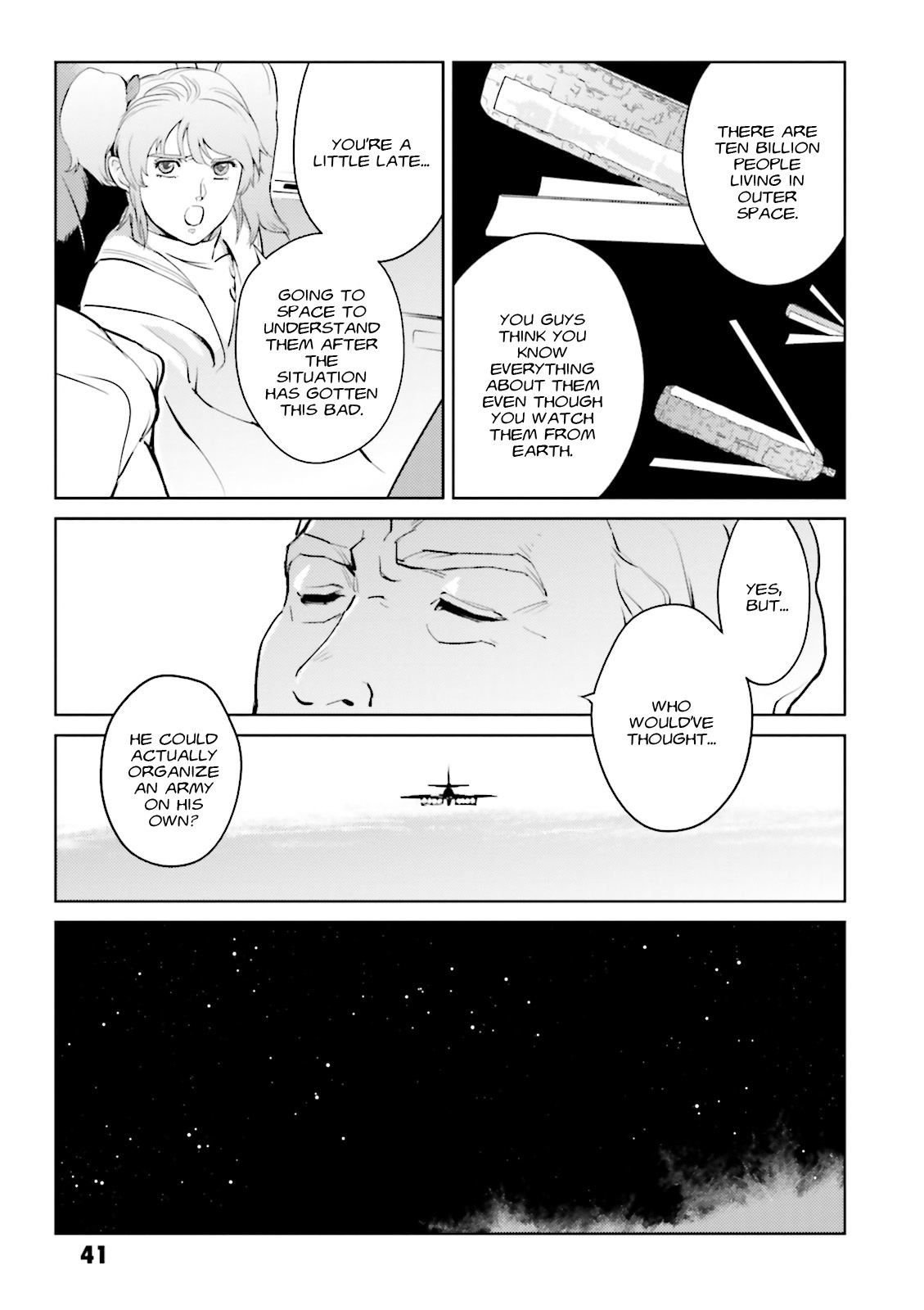 Kidou Senshi Gundam Gyakushuu no Char - Beltorchika Children Chapter 1 page 40 - Chapter 1: Prologue