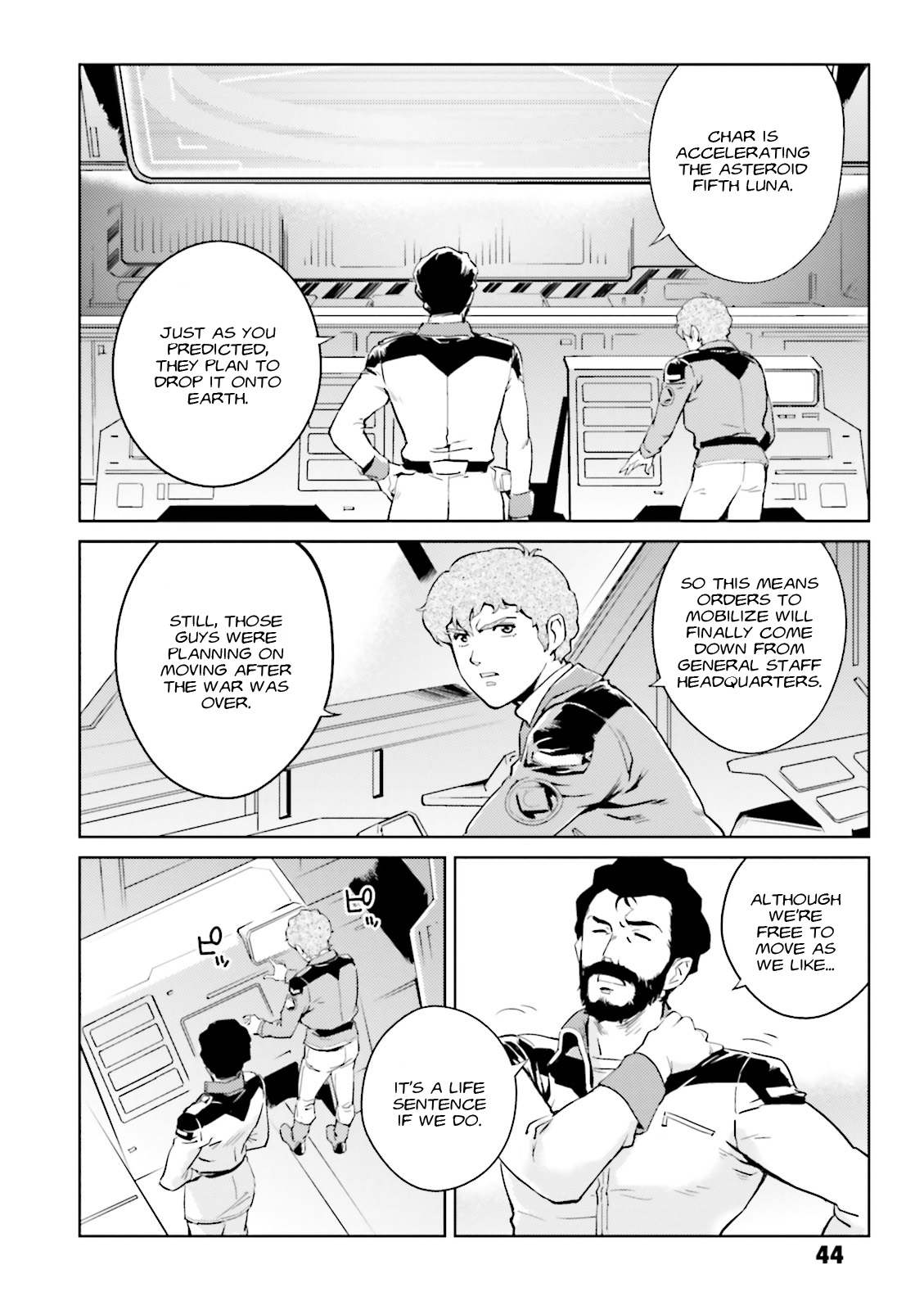 Kidou Senshi Gundam Gyakushuu no Char - Beltorchika Children Chapter 1 page 43 - Chapter 1: Prologue
