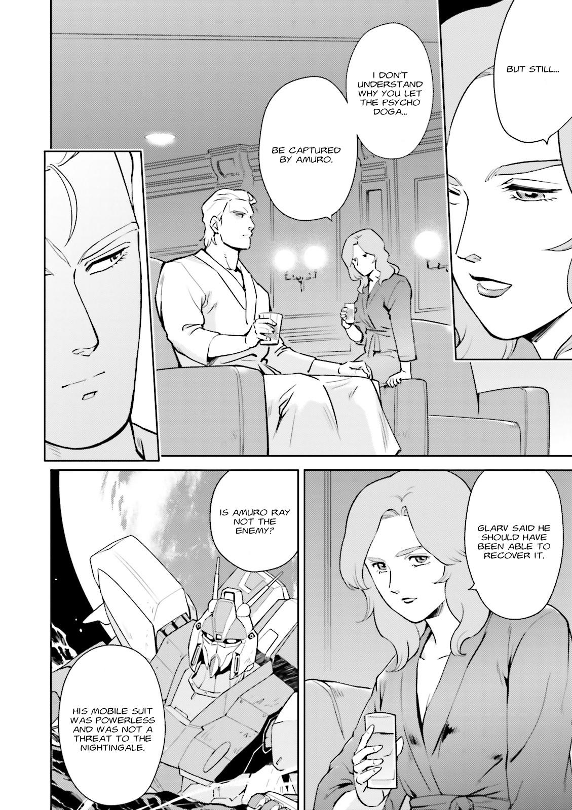 Kidou Senshi Gundam Gyakushuu no Char - Beltorchika Children Chapter 10 page 19 - Chapter 10: Coiled Up