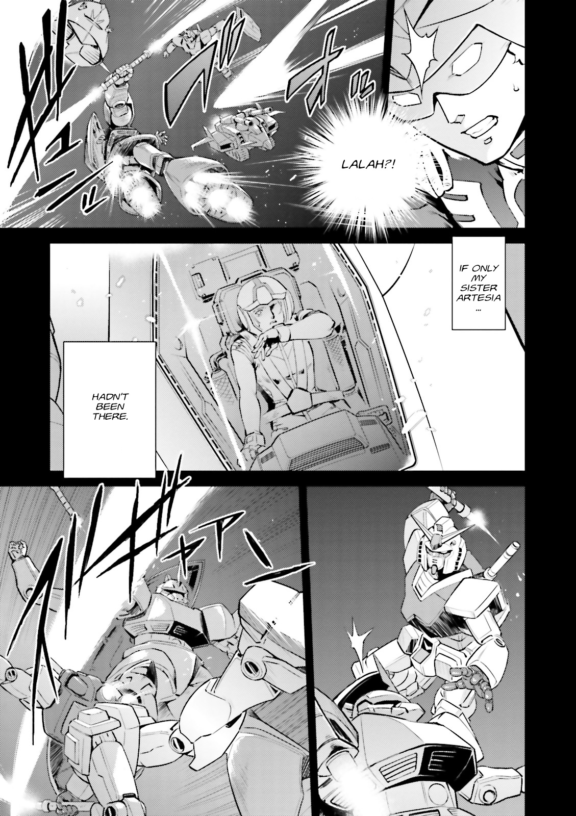 Kidou Senshi Gundam Gyakushuu no Char - Beltorchika Children Chapter 10 page 26 - Chapter 10: Coiled Up