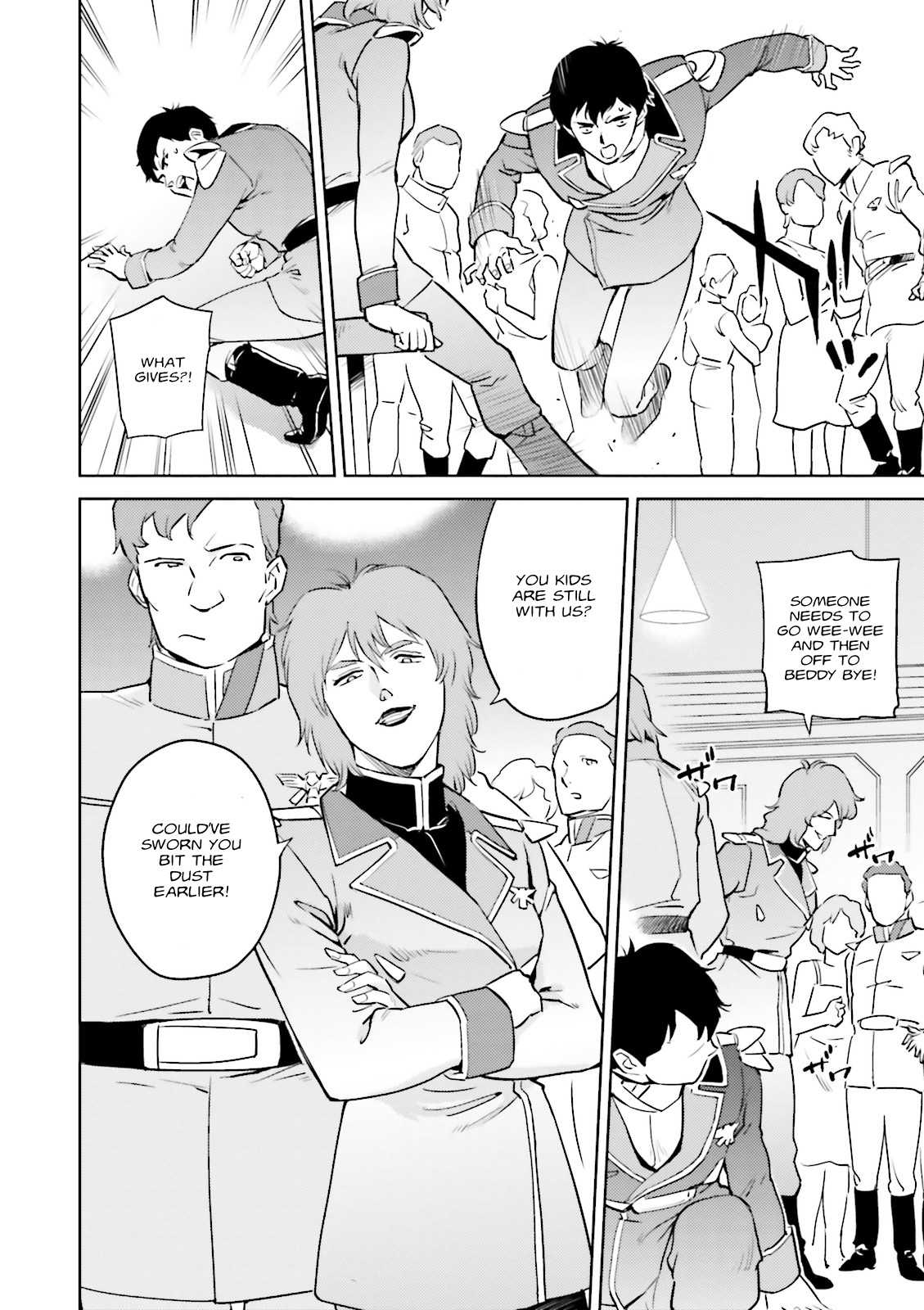 Kidou Senshi Gundam Gyakushuu no Char - Beltorchika Children Chapter 10 page 39 - Chapter 10: Coiled Up