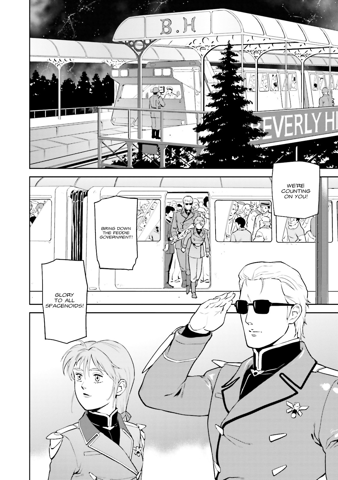 Kidou Senshi Gundam Gyakushuu no Char - Beltorchika Children Chapter 10 page 8 - Chapter 10: Coiled Up