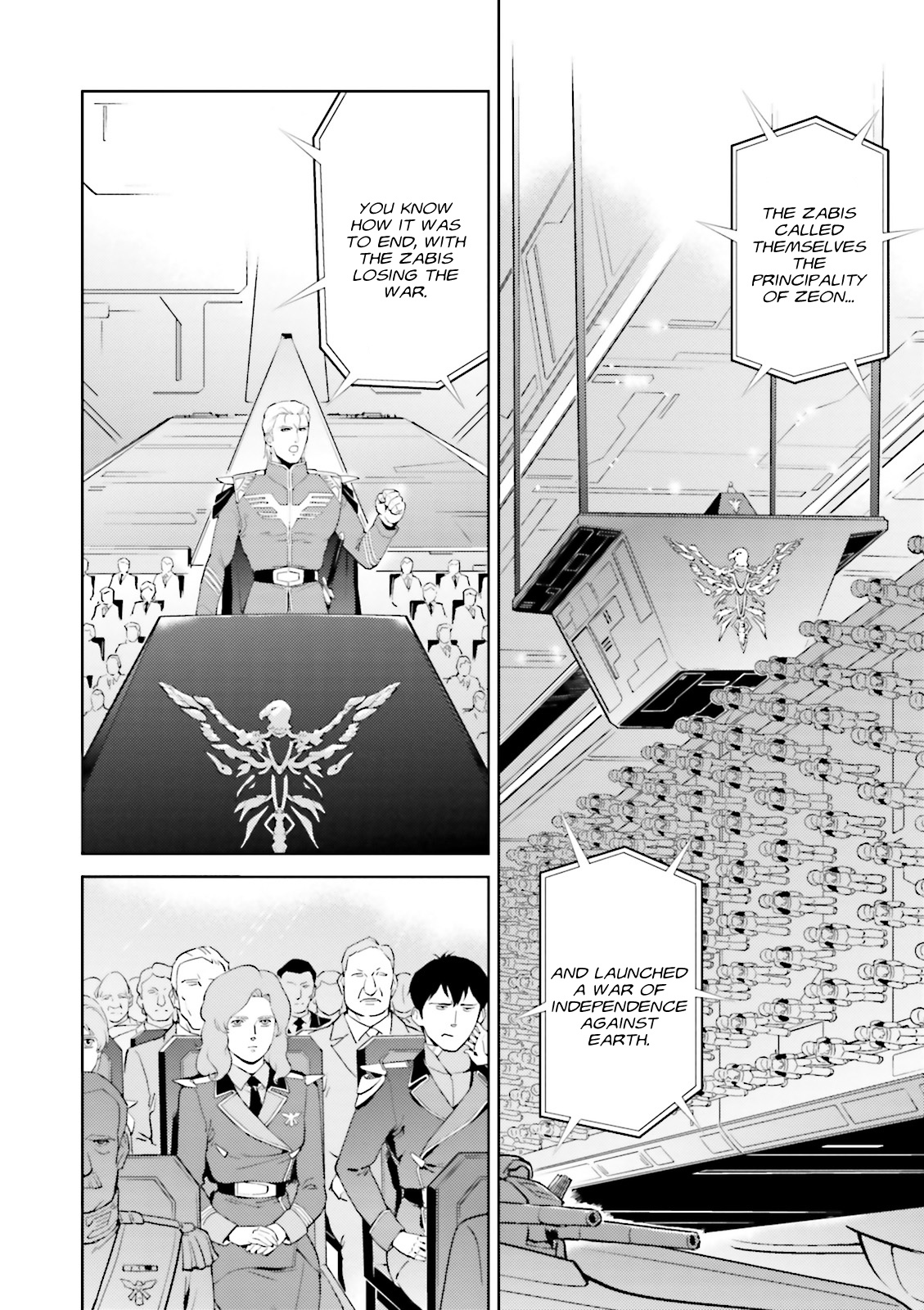 Kidou Senshi Gundam Gyakushuu no Char - Beltorchika Children Chapter 11 page 10 - Chapter 11: Into Battle, Neo Zeon Fleet!