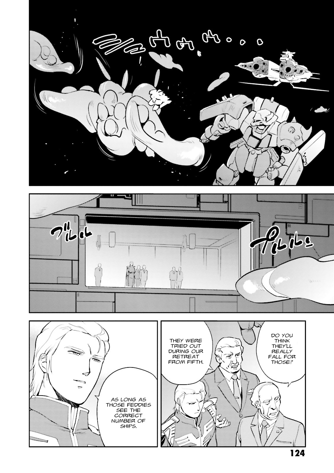 Kidou Senshi Gundam Gyakushuu no Char - Beltorchika Children Chapter 11 page 22 - Chapter 11: Into Battle, Neo Zeon Fleet!