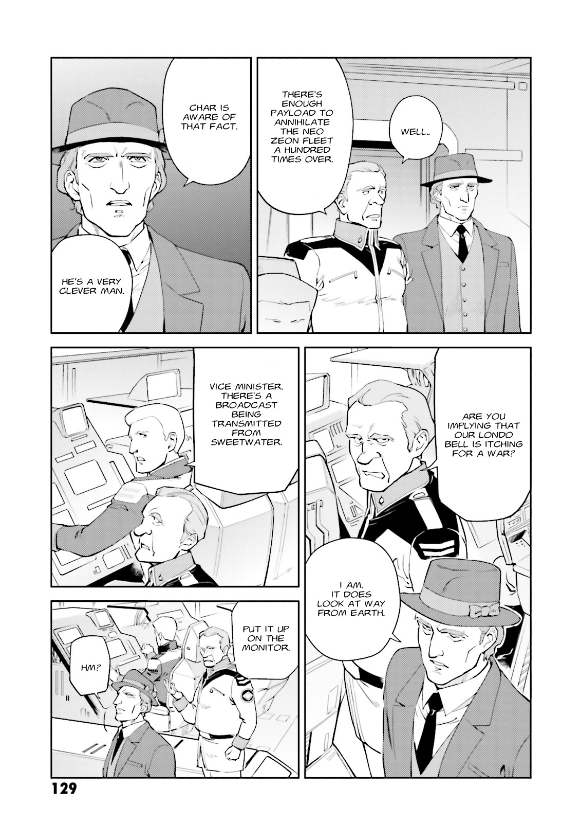Kidou Senshi Gundam Gyakushuu no Char - Beltorchika Children Chapter 11 page 27 - Chapter 11: Into Battle, Neo Zeon Fleet!